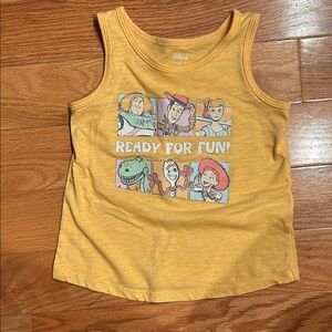 Disney Toy Story Yellow Kids Tank Top